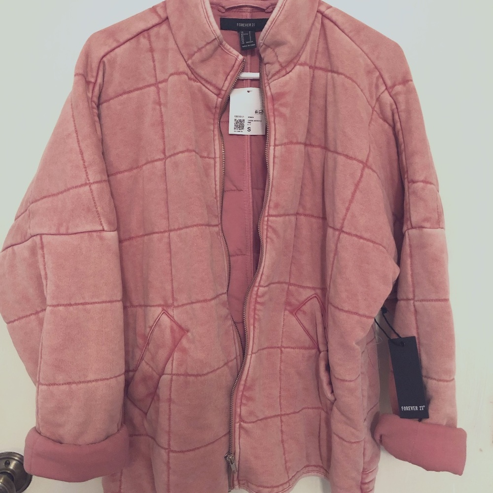Quilted Zip Up Jacket